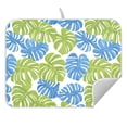 thumbnail image 5 of Ryvnso Palm Leaf-e6 Dish Drying Mat for Kitchen Countertop 18x24 Large Dish Pad Drainer Rack Dish Sink Mats, 5 of 7