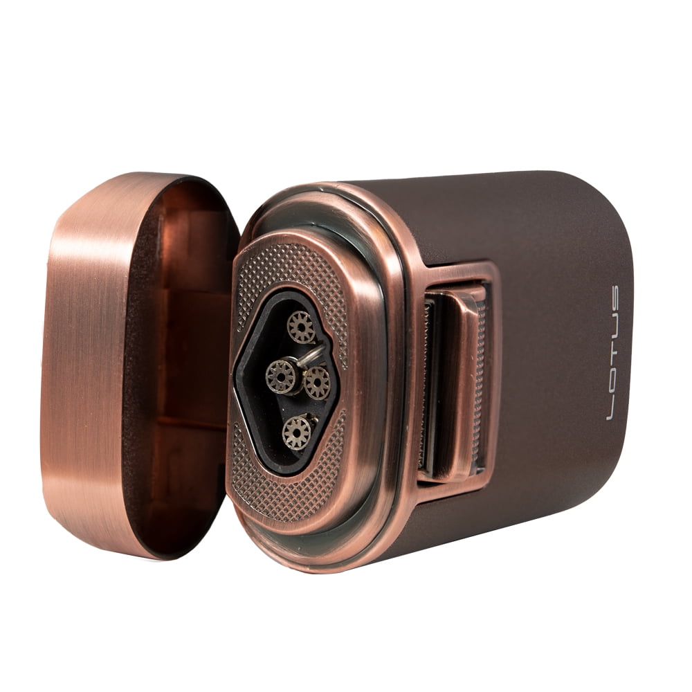 Lotus Brawn T7 Quad Torch Lighter-Copper