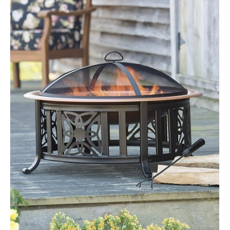 All In One Celtic Knot Fire Pit W Accessories Walmart Com