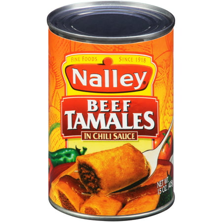 Nalley Beef In Chili Sauce Tamales, 15 oz
