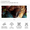 thumbnail image 2 of Pangolin Breathable Chiffon Yarn Silk Head Scarf 180*73 - Lightweight Translucent Wrap, 2 of 6