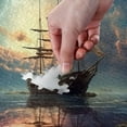 thumbnail image 4 of Sailing Ship Jigsaw Puzzles 1000 PiecesPuzzles for Adults Family Game Intellective Toys Wall Art Work for Educational Gift Home Decor, 4 of 7