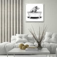 thumbnail image 5 of Epic Art 'Bear in Tub' by Rachel Nieman, Acrylic Glass Wall Art, 24"x24", 5 of 5