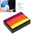 thumbnail image 3 of 4 Color Split Cake Palette, Kid Adult Water Activated Makeup Face Body Paint For  Christmas Cosplay 30g, 3 of 8