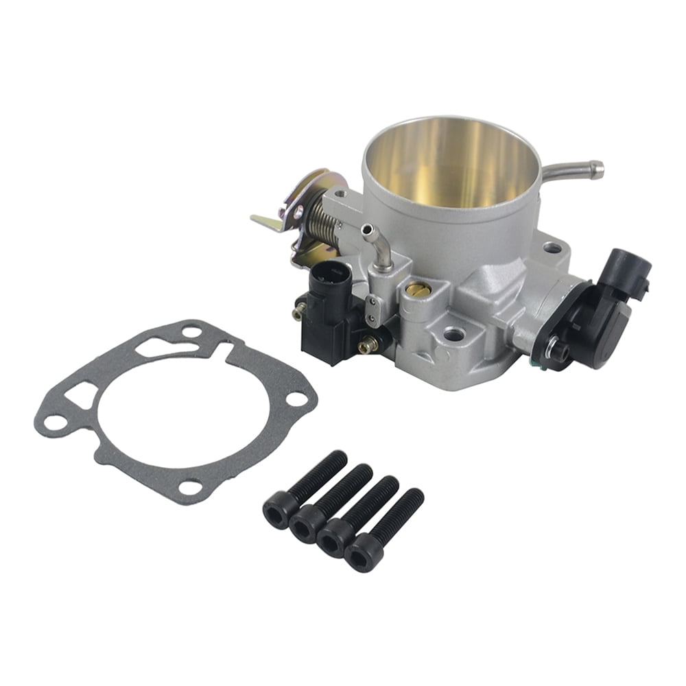 Mustrod 309-05-1050 70mm Alpha Series Throttle Body Skunk 2 with TPS and MAP Sensor for 1988-2005 B/D/F/H Series Acura Integra Engine M/T 309051050