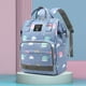 thumbnail image 2 of Bolsa de pañales de gran capacidad para mamá, mochila impermeable de viaje al aire libre, bolsa de maternidad para pañales de bebé, bolsa de viaje para cochecito, 2 of 4