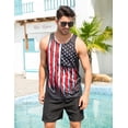 thumbnail image 2 of 3D Graphic Tank Tops for Men Quick Dry Cool Artwork Sleeveless Shirts for Summer Beach Exercise Fitness, 2 of 5