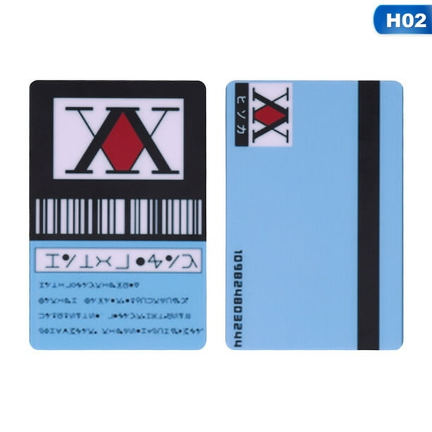 Pwfe New Japan Anime Hunter X Hunter License Card Sticker Gon Freecss Killua Zoldyck Kurapika Badge Bus Bank Credit Card Stickers Walmart Com Walmart Com