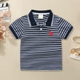 thumbnail image 2 of Hifoo Child Boys Girls Casual T Shirt Breathable Soft Short Sleeve Tops For Toddler Kids Back To School Cute Blouses, 2 of 5