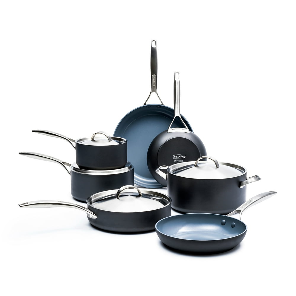 GreenPan Paris Pro 11Piece Ceramic NonStick Cookware Set