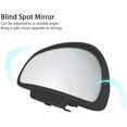 thumbnail image 3 of 2 Packs Wide Angle Blind Spot Mirror for Cars, Adjustable 360 Degree Auxiliary Mirror, Universal Curved Side Rear View Mirror for Car Truck SUV RV Van, 3 of 5