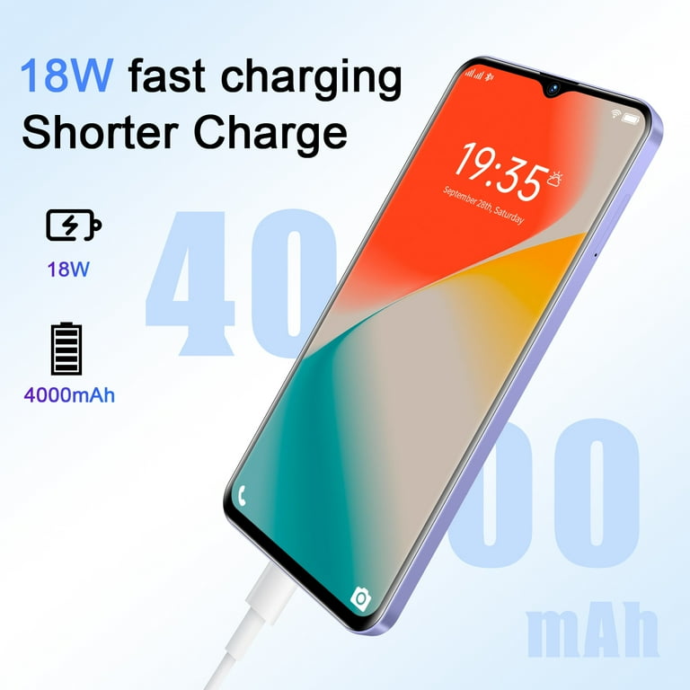 FOXIONO H22 Unlocked Smartphone, Android 14, 8GB RAM + 64GB