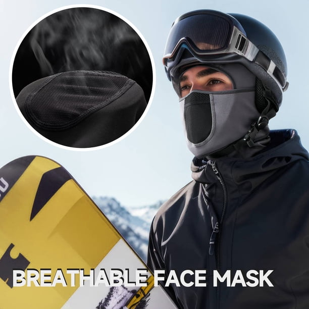 balaclava under helmet snowboard RIDGE Merino causing bacteria Fleece Balaclava Over Helmet -