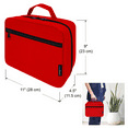 thumbnail image 3 of StarPlus2 Large Original Pill Bottle Organizer, Medicine Bag - Red (with TSA approved lock), 3 of 6