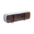thumbnail image 1 of Clearance Sale 4-Compartment Condiment Set - 2-Module And 4-Compartment Condiment Organizer Rack Combo Set With Removable Modular Boxes, 1 of 3