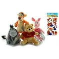 thumbnail image 2 of Cali RCGG Winnie The Pooh, Tigger, Eeyore, and Piglet Bean Plush Disney - 7" Plush Toy Dolls | Winnie The Pooh Premium Stickers, 2 of 6