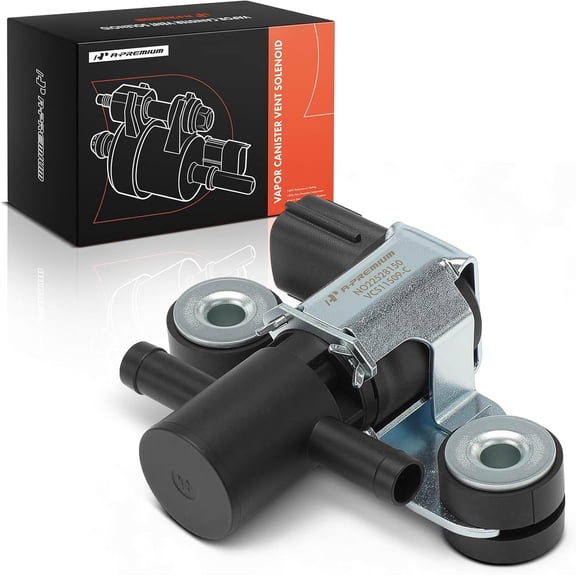 A-Premium Vapor Canister Purge Solenoid Valve Compatible with Nissan Altima 2007-2017, Rogue 2008-2017, Sentra 2007-2012, Murano, Pathfinder, Maxima, Quest, GT-R & Infiniti QX60, QX70, JX35, FX50