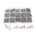 thumbnail image 2 of Kit 500PCS Pan Head Hex Socket Screws Stainless Steel Screw Nut Assortment Kit for Automobile Making, 2 of 8
