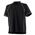 thumbnail image 4 of Finden & Hales Kids Big Boys Piped Performance Sports Polo Shirt, 4 of 10