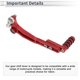 thumbnail image 5 of Palanca de cambio de engranaje de motocicleta Unique Bargains para Kawasaki NINJA 400 2018-2023, brazo de palanca de cambio rojo, 5 of 7