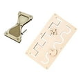 thumbnail image 1 of 2 Uds Montessori Tablero Ocupado Sensorial Temprano Educativo DIY Accesorios Sunnimix  Junta de niños ocupados, 1 of 8