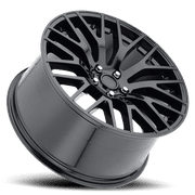 20x8.5 +35 Mustang Performance Replica Gloss Black Wheel Rim 5x114.3 (QTY 1)