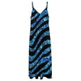 thumbnail image 4 of Animal Print Patterns Design Sleeveless Dress Woman Fashion Long Dresses Women's Summer Suit Dress 2025, 4 of 7
