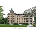 thumbnail image 1 of Campus Images IL984 North Central College Campus Images Lithograph Print, 1 of 1