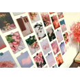 thumbnail image 3 of Juego de postales temáticas de flores románticas, tarjeta de deseos de regalo, decoración de tarjeta de mensaje, tarjeta de felicitación de bendición, tarjeta postal, venta, 30 hojas por caja, 3 of 4