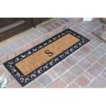 thumbnail image 2 of Paillasson d'Entrée Monogramme Myla Fait Main, Grande Taille Double Porte (17.7 x 47.25)-RC2004S, 2 of 5
