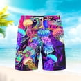 thumbnail image 1 of Pantalones cortos de playa con estampado 3D para hombre, ropa informal de animales, tiburón, ballena, Mar submarino, Harajuku, para correr Fivean unisex, 1 of 2