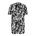 thumbnail image 5 of Fengactive Women's Plus Size Pajama Set Cute Cartoon Print Sleepwear Short Sleeve Top and Shorts Loungewear, 5 of 6