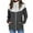 Dark Gray, variant on Fesfesfes Plush Lined Coat for Women Long Sleeve Open Front Loose Outerwear Solid Blouse Coat Tops Pockets Blouse Under $10