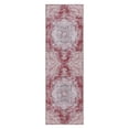 thumbnail image 4 of CAMILSON Machine Washable Rug, Distressed Vintage Area Rugs, Stain and Water Resistant, Traditional Bohemian Indoor Carpet (2x7, Rust Red), 4 of 9