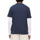 thumbnail image 2 of Remera Calvin Klein para Hombre de Algodón Suave con Cuello Redondo en Azul Zafiro Oscuro, 2 of 4