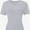 Gray, variant on Women's Ultra-Soft V-Neck Short Sleeve Trendy Casual T-Shirt