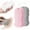 Pink & Gray, variant on Magic exfoliating bath sponge, for Gently Exfoliates to Reveal Smoother Skin,for All Skin Types, 3D Super Soft Exfoliating Bath Sponge, for Friendly Reusable, Adults Women and Men