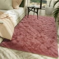 thumbnail image 3 of Lochas Soft Indoor Modern Area Rugs Fluffy Living Room Carpets for Children Bedroom Home Decor Nursery Rug,5.3'x7.5', Blush, 3 of 7