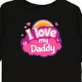 thumbnail image 4 of Inktastic I Love My Daddy Girls Girls Long Sleeve Toddler T-Shirt, 4 of 5