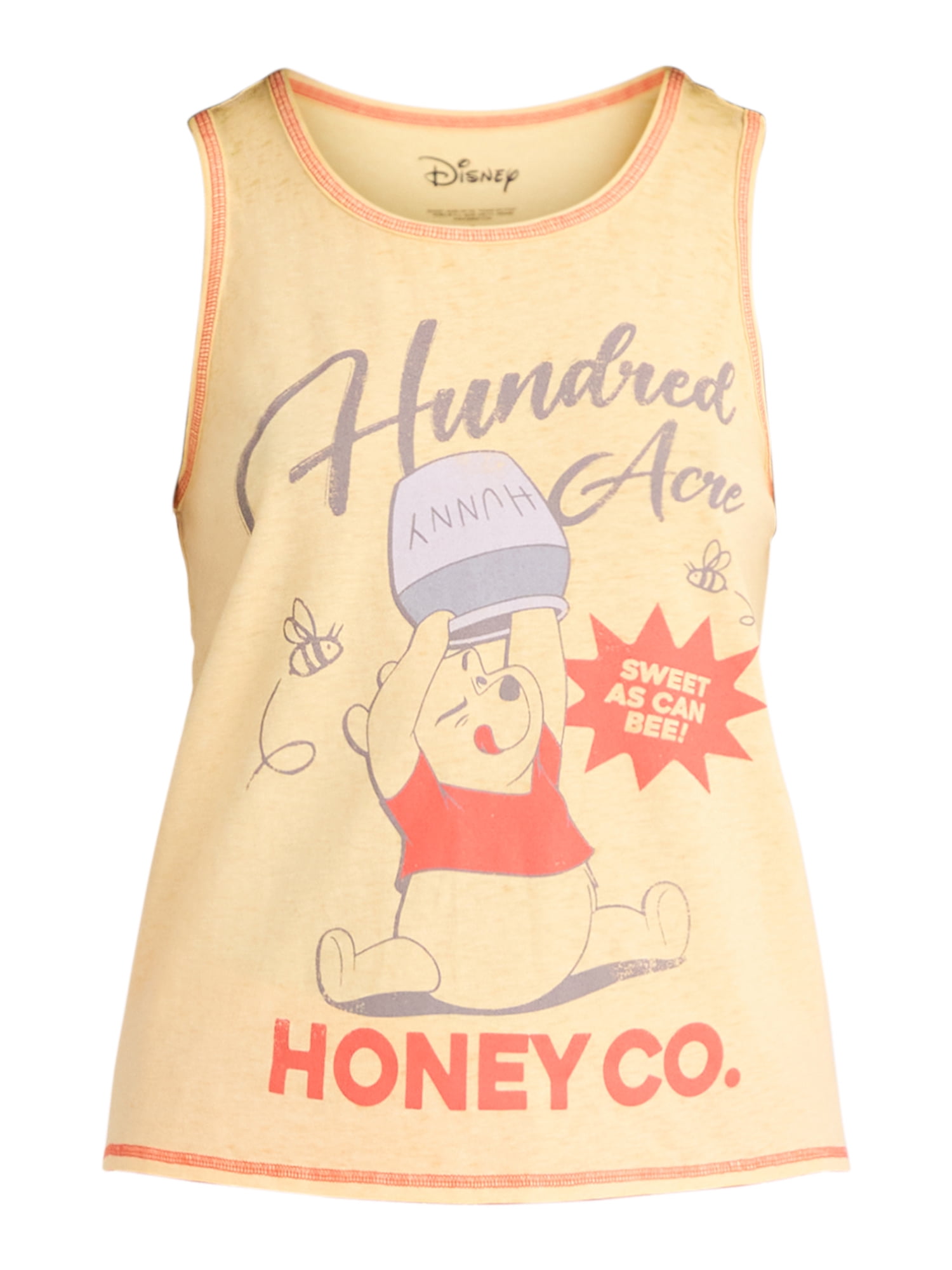 Disney Winnie the Pooh Women's Tank Top and Shorts Pajama Set, 2-Piece, Sizes XS-3X