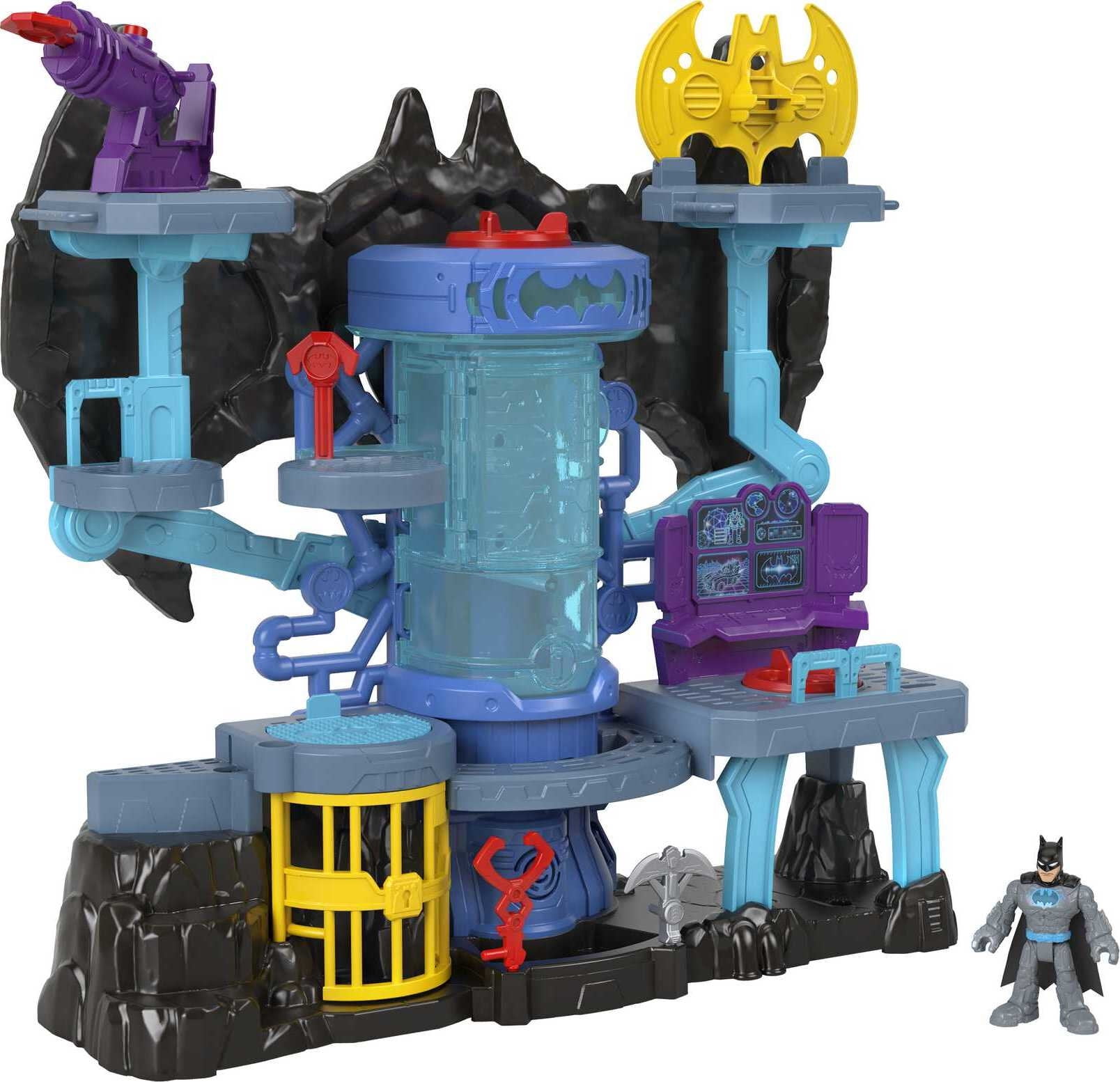 2x Imaginext DC Super Friends Figure 2020 Batcave Sets Batman & Joker 