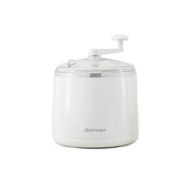 Cuisipro Donvier Manual Ice Cream Maker | White - Walmart.com
