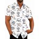 thumbnail image 3 of Camisas hawaianas con estampado 3D de avión de combate para hombre, camisas casuales de manga corta con botones, camisetas de hip hop para hombre, ropa de calle, 3 of 5