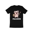 thumbnail image 4 of Funny Pig Painter Animal Pun Gift Men Women Kids Boys Girl T-Shirt Cool Animal Lover Puns Birthday Holiday Presents Men Women Kids Tshirt, 4 of 10