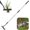Silver, variant on Iron Weeding Rake with Long Handle 2.0, Upgraded 8 Teeths Garden Weed Puller Tool Heavy Duty Gardening Tool for Lawn, Flower Beds & Soil Aeration