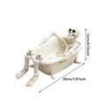 thumbnail image 3 of Pot de Fleurs Succulentes pour Baignoire avec Trou, Décoration d'Halloween pour Intérieur et Extérieur, Ornements de Maison, 3 of 8