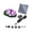 B, variant on 4.33 Inch Lotus Solar Fountain Pump Solar Water Pump, Solar Garden Pond Pump for Water Feature, Fountain, Pool, Bird Bath, Garden Decoration, Water Cycling Pond Fountain Decor (White)