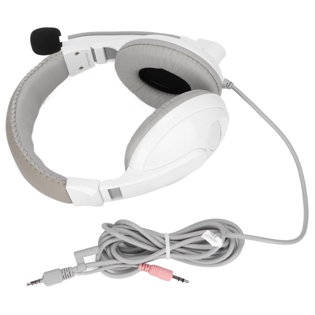 BH3688 Auriculares con cable Enchufe multifunción híbrido de 3,5 mm con soporte de micrófono omnidireccional para XBOX para PS4Blanco