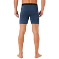 thumbnail image 3 of INSPIRE CHIC Men's Underpants Boxer Briefs Open-Fly Secure Waist Stretch Boxer Underpants 28 Navy, 3 of 6