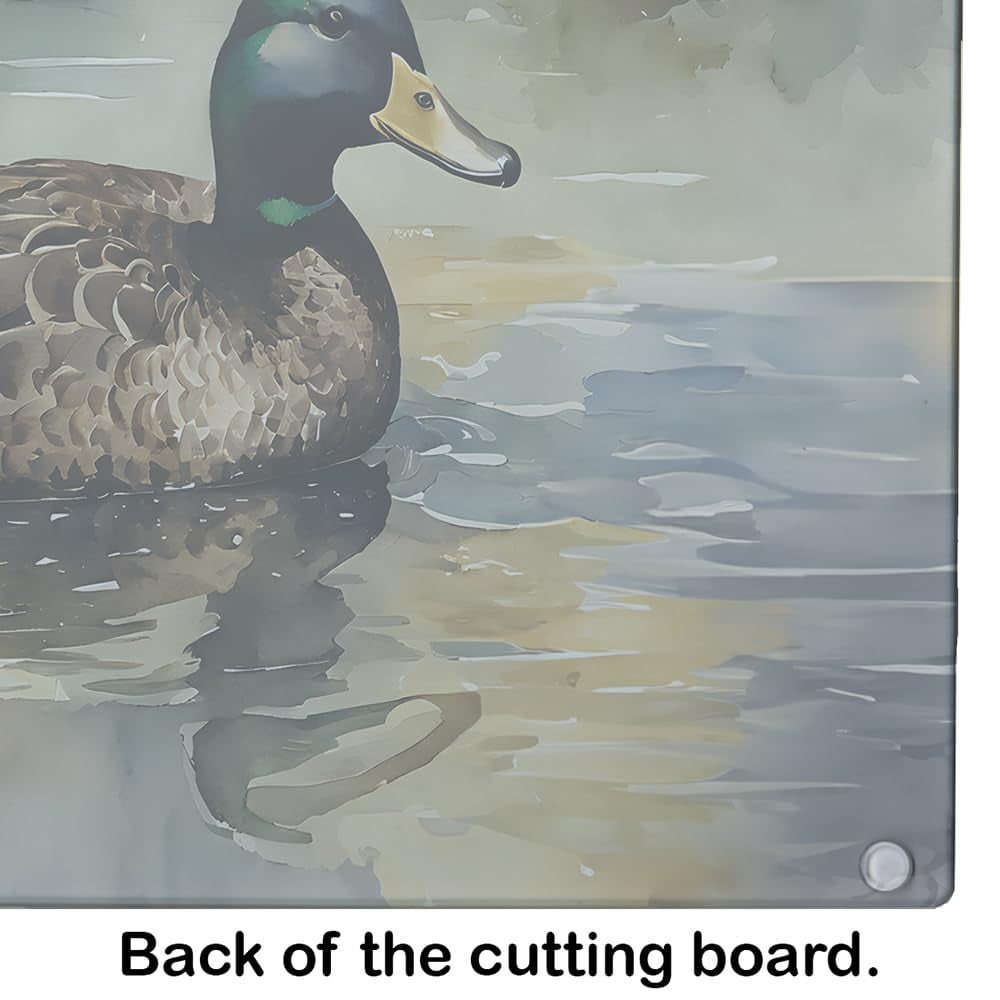 Black Duck Glass Cutting Board 12 in x 15 in